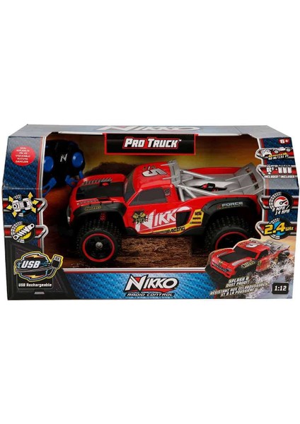 1:12 Nikko Pro Trucks Rc Uzaktan Kumandalı Araba - Kırmızı