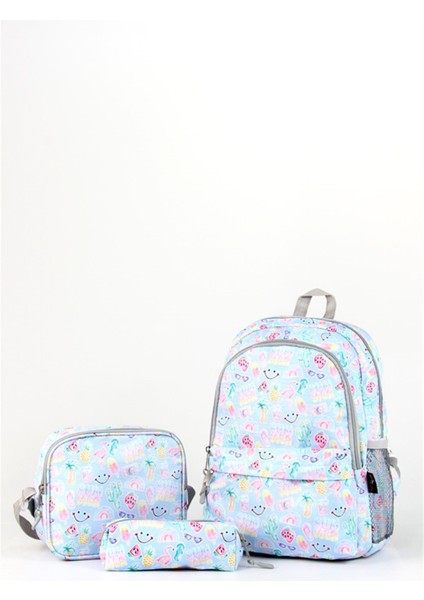 Üçlü Okul Çanta Seti PLCAN2079-342 Summer