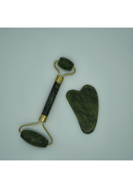 Yeşim Taşı Gua Sha Yüz Masaj Seti fiyatları