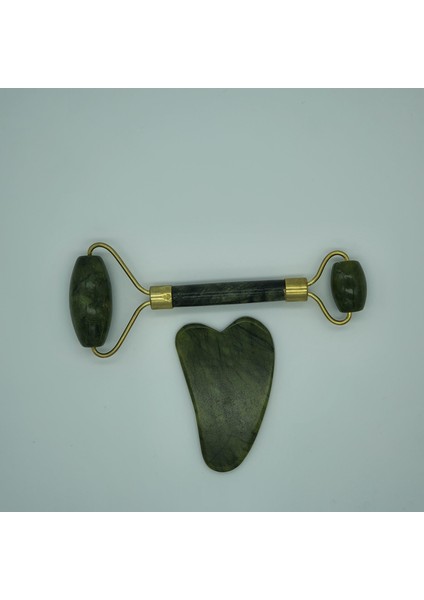 Yeşim Taşı Gua Sha Yüz Masaj Seti fırsatları