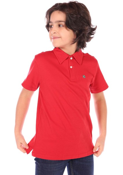 Toontoy Erkek Çocuk Polo Yaka Tişört