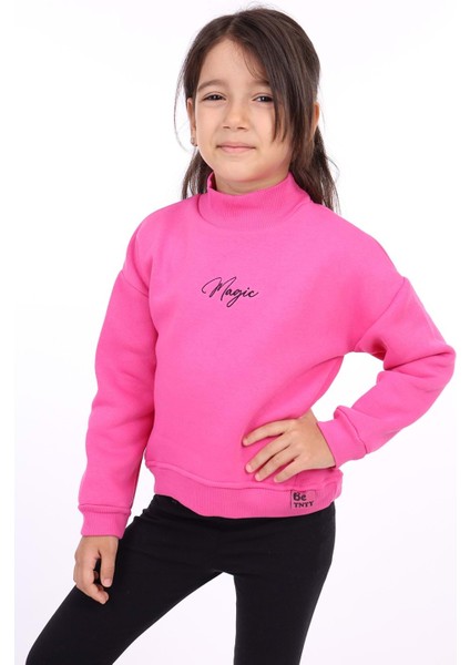 Toontoy Kız Çocuk Nakışlı Sweatshirt
