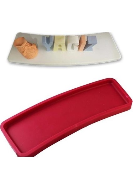 Silikon Taş Kalıbı Tabanlık Oval