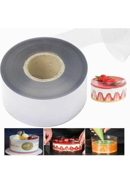Jelatin Şeffaf Rulo 9CM*500 mt Ince