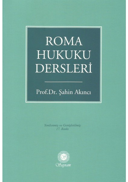 Roma Hukuku Dersleri