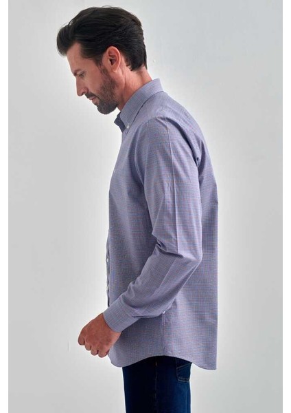 Erkek Regular Fit Uzun Kollu Spor Gömlek LACİ GM22Y221112_E39 fiyatları