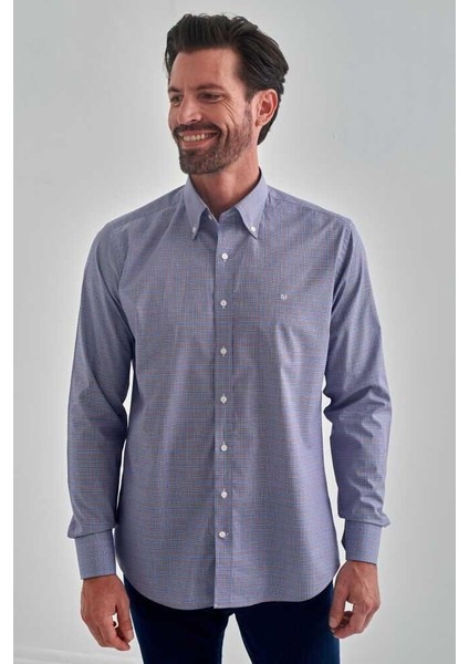 Erkek Regular Fit Uzun Kollu Spor Gömlek LACİ GM22Y221112_E39 fırsatları