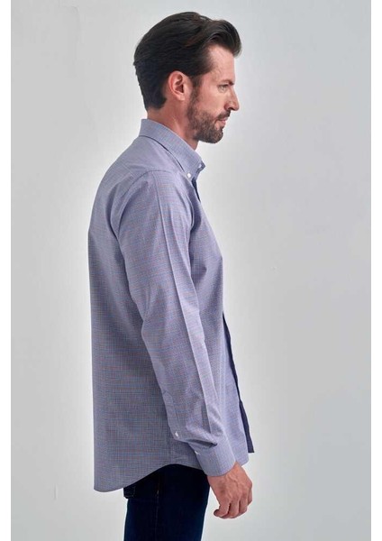 Erkek Regular Fit Uzun Kollu Spor Gömlek LACİ GM22Y221112_E39 indirimleri
