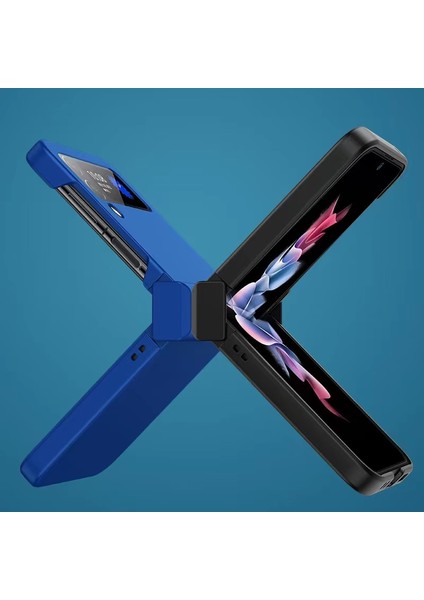 Samsung Galaxy Z Flip 4 Menteşe Cilt Hissi Sert Cep Telefonu Kılıfları (Yurt Dışından) fırsatları