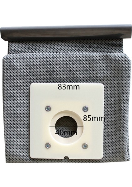 Elektrikli Süpürge Aksesuarları Yıkanabilir Bez Torba Çöp Torbası Toz Torbası Haoyunda Elektrikli Süpürgeye Uygun (Yurt Dışından) modelleri