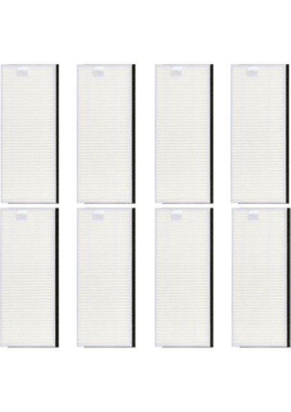 Adet Hepa Filtre Ecovacs Için Yedek Parçalar Deebot Ozmo U2 / U2 Pro Robot Elektrikli Süpürge Yedek Parçaları (Yurt Dışından)