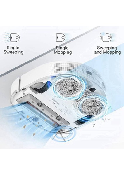 Xiaomi Dreame W10 Için 2 Adet Paspas Bezi Robot Süpürge Aksesuarları Yıkanabilir Temizleme Yedek Yedek Parça (Yurt Dışından) fiyatları
