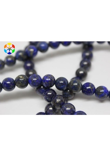 Lapis Taşı Yarım Dizi 8mm (18CM Uzunluğundadır)