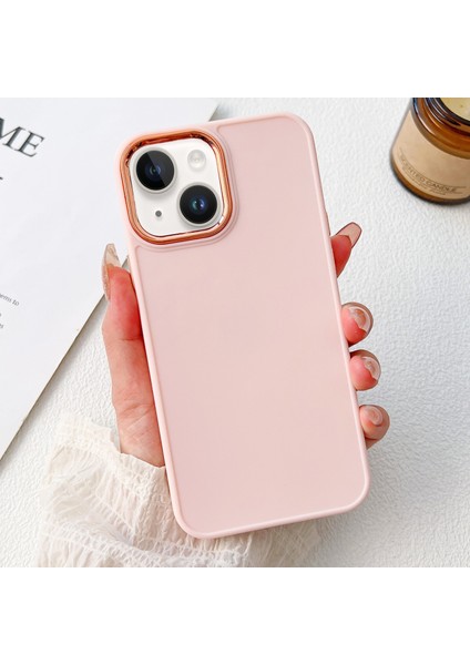 iPhone 14 Için Telefon Kılıfı - Pembe (Yurt Dışından)