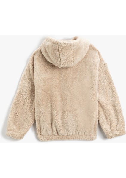 Peluş Kapüşonlu Sweatshirt fiyatları