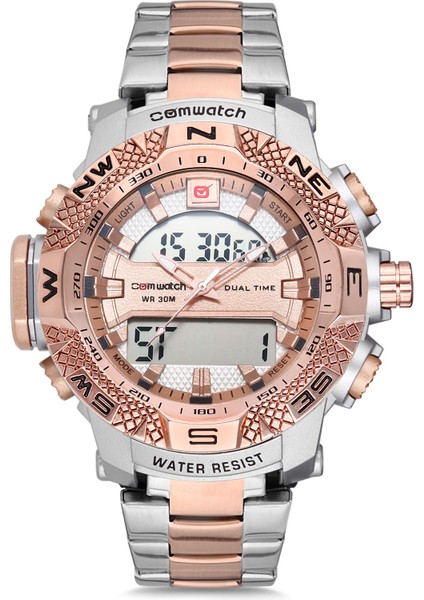 Çelik Kordon & Alaşım Kasa Erkek Kol Saati