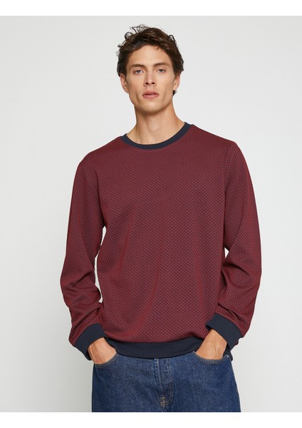 Desenli Triko Kazak Bisiklet Yaka fiyatları