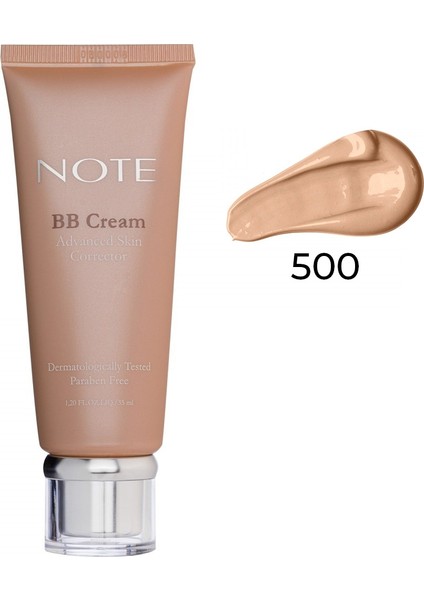 BB Cream - BB Krem Doğal Kapatıcılık No:500