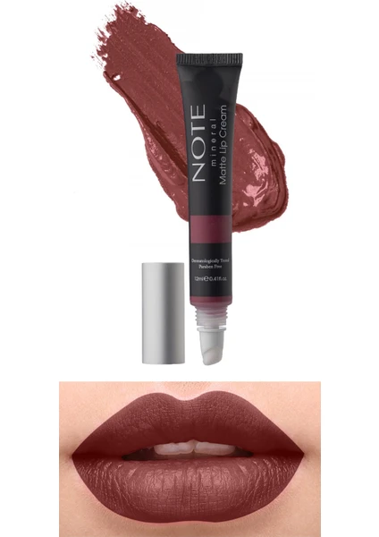 Mineral Matte Lip Cream Yarı Mat Bitişli Likit Ruj  03 Rose Sorbet - Pembe