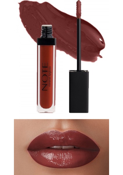 Note Mineral Lipgloss Yarı Mat Bitişli 05 Cherry Brownie