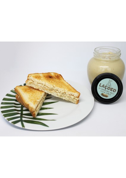 Şekersiz, Katkısız, Glutensiz, Doğal Az Kavrulmuş (ÇİĞ) Ballı Yer Fıstığı Ezmesi (350 Gram)