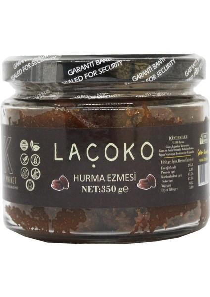 350 Gram Şekersiz, Katkısız, Vegan, Doğal Hurma Ezmesi – Hurma Dolgusu- Hurma Püresi