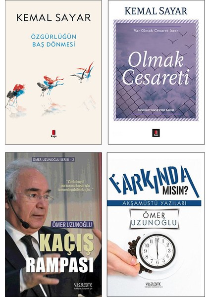 Özgürlüğün Baş Dönmesi - Olmak Cesareti - Farkındamısın - Kaçış Rampası - Kemal Sayar