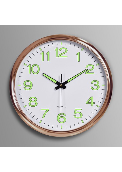 30CM Plastik Duvar Saati - Beyaz (Yurt Dışından)