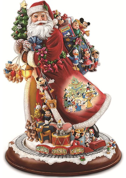 2 Adet Noel Temalı Pencere, Duvar Süs Sticker - Çok Renkli (Yurt Dışından)