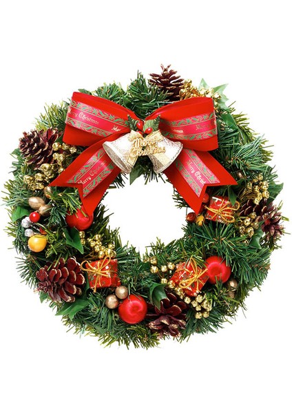 2 Adet Noel Temalı Pencere, Duvar Süs Sticker - Çok Renkli (Yurt Dışından)