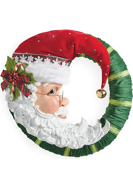 2 Adet Noel Temalı Pencere, Duvar Süs Sticker - Çok Renkli (Yurt Dışından)