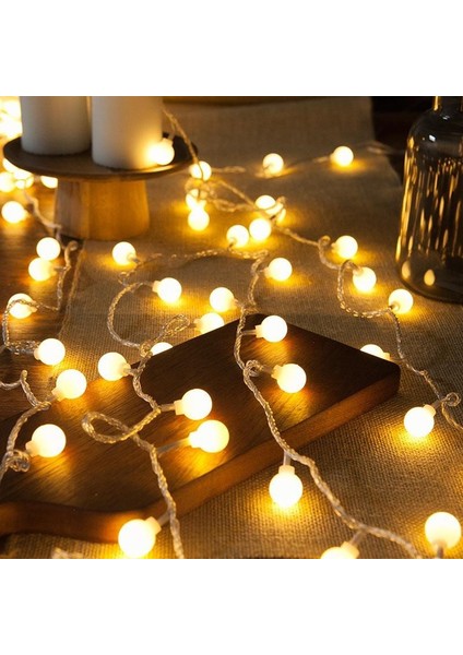 Noel Temalı Işıklı Dekorasyon Süleri - Sıcak Beyaz (Yurt Dışından)