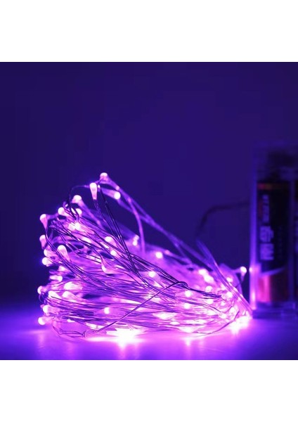 Noel Temalı Işıklı Dekorasyon Süleri - Mor (Yurt Dışından)