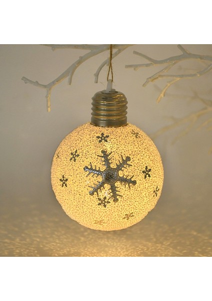 Noel Temalı Işıklı Dekorasyon Süleri - Altın (Yurt Dışından)