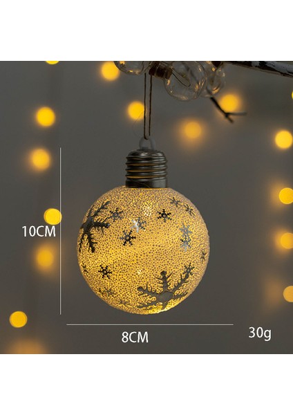 Noel Temalı Işıklı Dekorasyon Süleri - Altın (Yurt Dışından) fiyatları