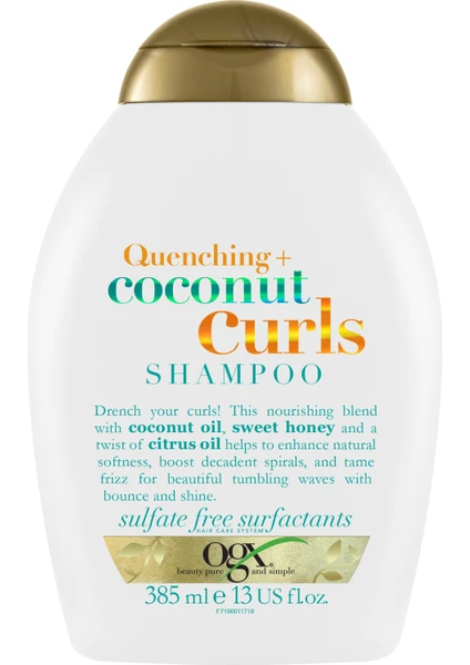 Organix Coconut Curls Şampuan 385 ml