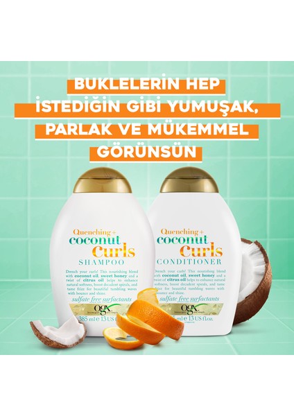 Organix Coconut Curls Şampuan 385 ml