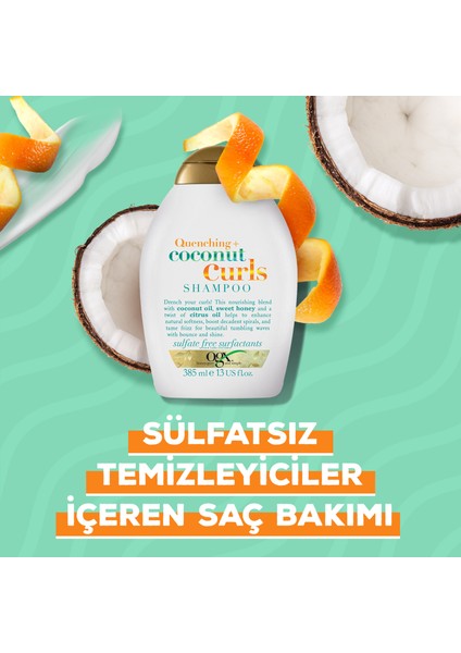 Organix Coconut Curls Şampuan 385 ml