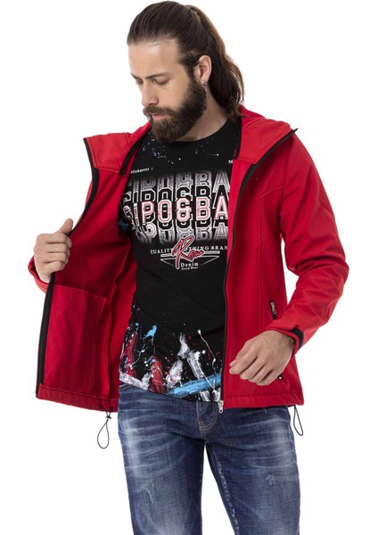 CJ285 Softshell Termal Şardonlu Kırmızı Ceket fiyatları