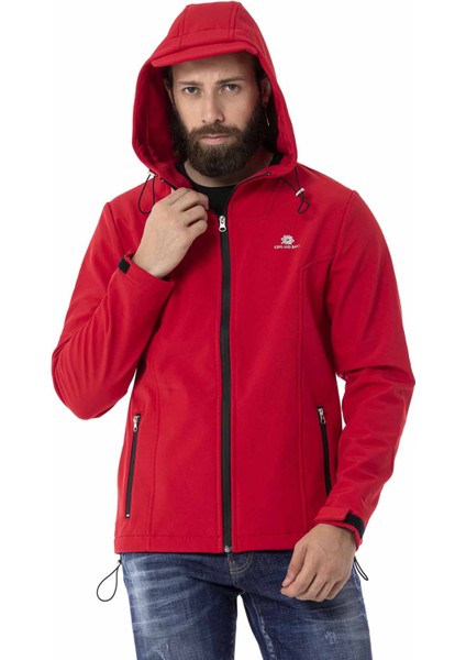 CJ285 Softshell Termal Şardonlu Kırmızı Ceket modelleri