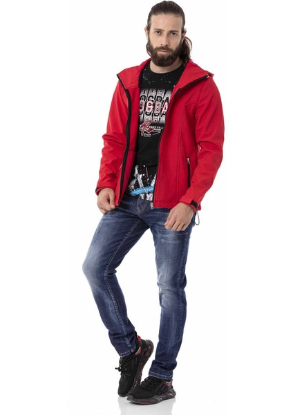 CJ285 Softshell Termal Şardonlu Kırmızı Ceket indirimleri