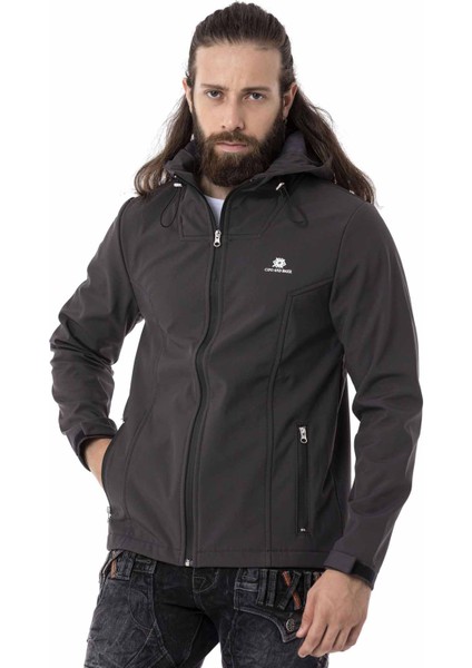 CJ285 Softshell Termal Şardonlu Antrasit Ceket