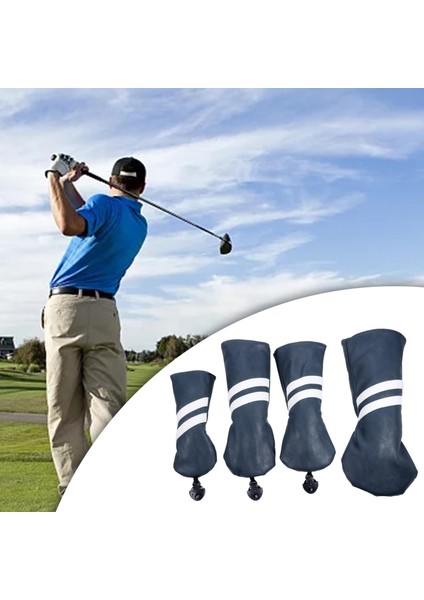 Fairway Woods Headcovers Mavi Için Golf Kulübü Kafa Kapağı Kulübü Koruması (Yurt Dışından) modelleri