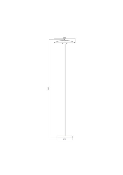 voxlamp lighting solutions LED Lambader Endirekt Hidden 160 cm