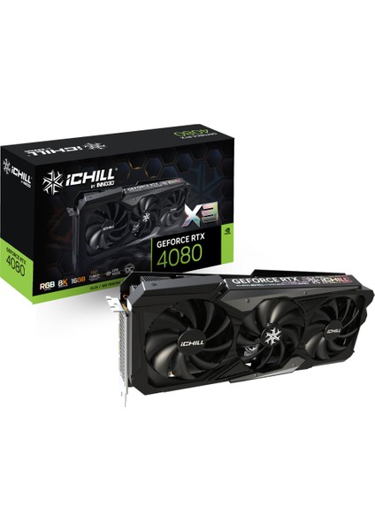 INNO3D RTX4080 Ichıll X3 16GB 256BIT GDDR6X (C40803-166XX-187049H)