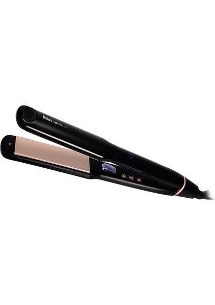 RS9505 Keratincare 230 C Geniş Plakalı Keratin Korumalı Saç Düzleştirici