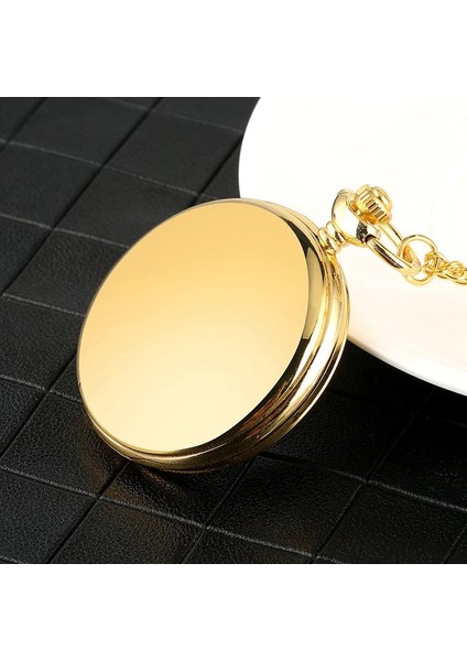 Kişiye Özel Altın Renkli Köstekli Saat modelleri