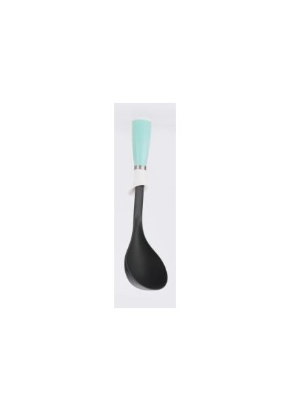 Plastik Kepçe Çorba Kepçesi Sos Çorba Kepçesi 32 cm Yeşil