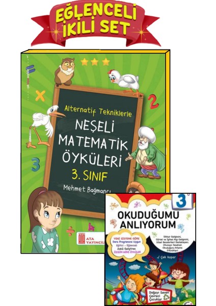 3. Sınıf Neşeli Matematik Öyküleri Seti (Ciltli)