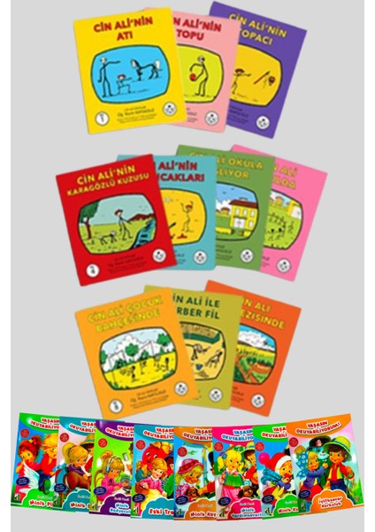 Cin Ali Serisi 10 Kitap Set (Ciltli)
